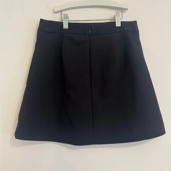 Express Elegant Black A-Line Skirt - Picture 2 of 6